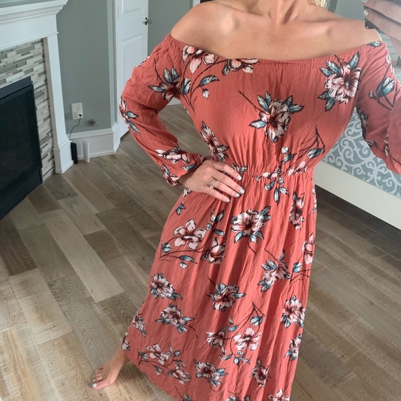 Billabong Off the shoulder maxi dress - Picture 4 of 6